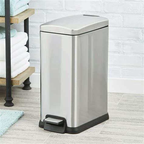 Better Homes And Gardens 39 Gal Slim Rectangular Kitchen Garbage Can