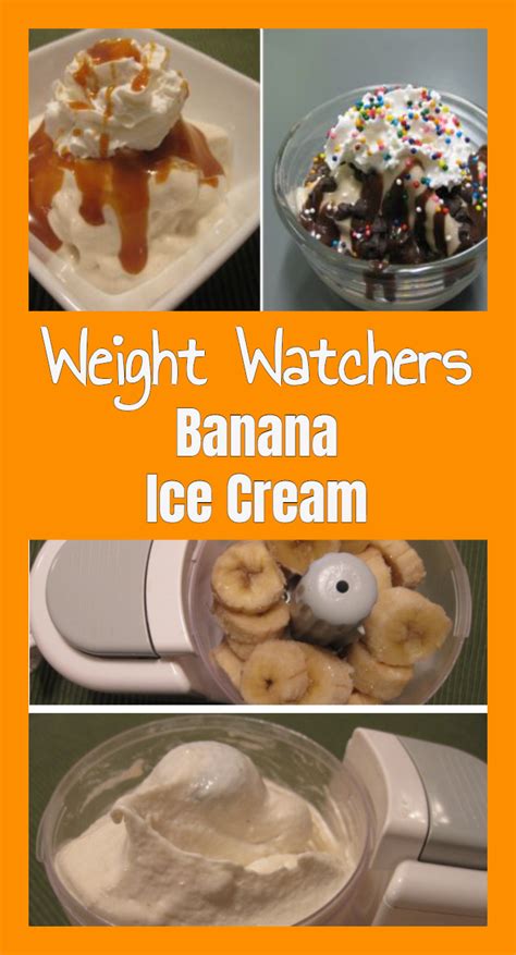 Weight Watchers Recipes Points Banana Ice Cream