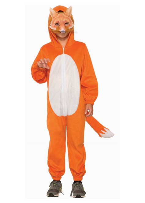 Boys Orange Fox Costume Animal Costumes