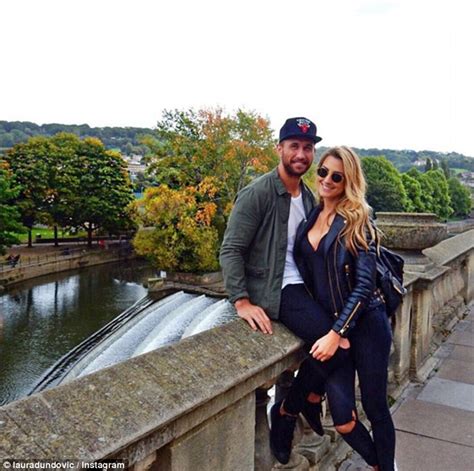 Laura Dundovic Cuddles Boyfriend Quade Cooper On Instagram As Pair