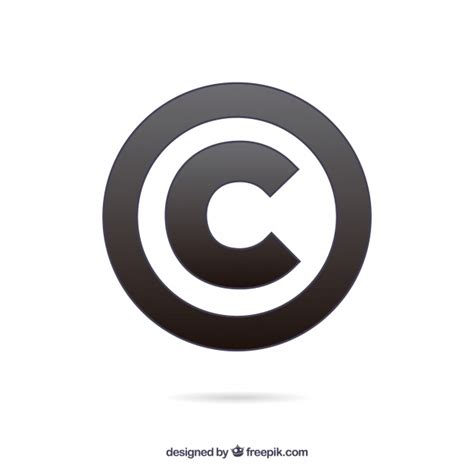 Eine andere möglichkeit ist, die gliederungspunkte als zwischenüberschriften zu nutzen, unter die die essentiellen. Moderne copyright-symbol vorlage | Download der kostenlosen Vektor