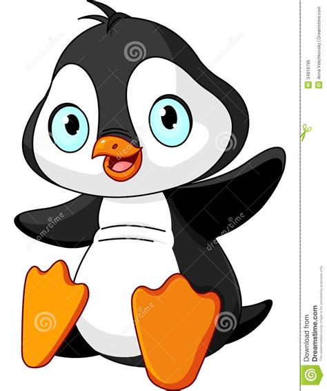 Baby Penguin Stock Vector Illustration Of Illustration
