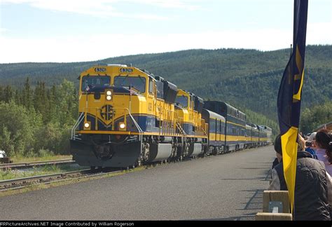 Alaska Railroads Northbound Denali Star Passenger Train