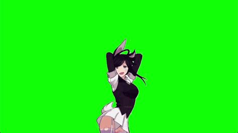 ️green Screen Effects Anime Girl Dancing Youtube