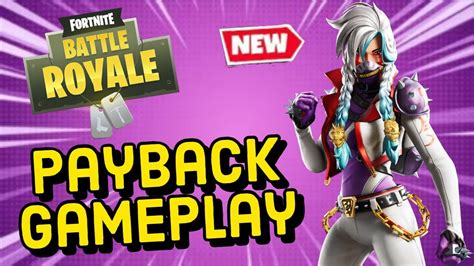 Payback Skin Gameplay In Fortnite Youtube