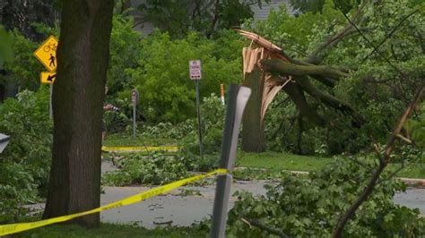 Sounded Like A Bomb Blast Waukesha Hit Hard By Storms Trees Downed