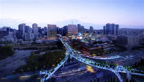 Pemerintah Seoul Menyulap Jalan Layang Menjadi Taman Kota ...
