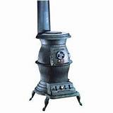 Pictures of Cast Iron Potbelly Stove For Sale