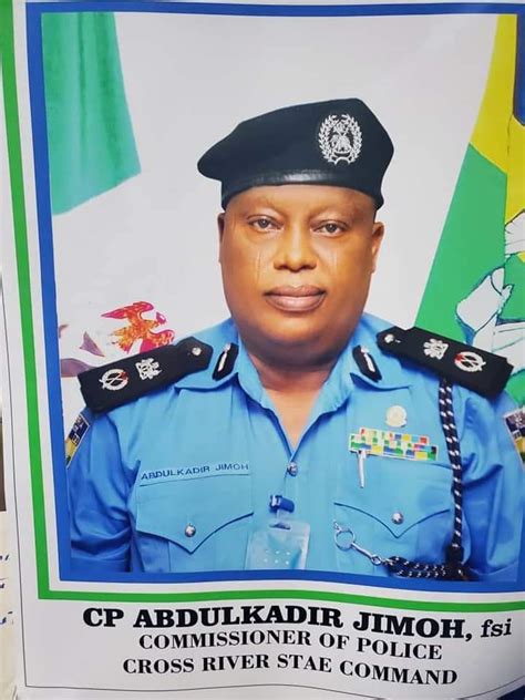 Breaking Cross Rivers State Commissioner Of Police Is Dead Ckn News