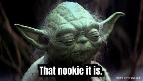 Yoda Nookie Meme Generator