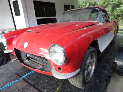 Repairable cars for sale mn. 1957 CORVETTE CONVERTIBLE C1 PROJECT CAR NO RESERVE NCRS ...