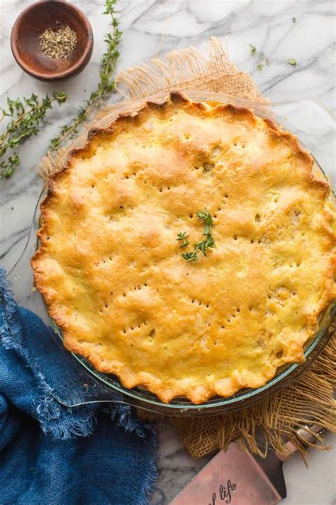 Gluten Free Leftover Turkey Pot Pie A Saucy Kitchen