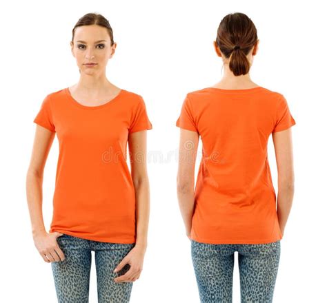 742 Orange Shirt Front Back Stock Photos Free And Royalty Free Stock