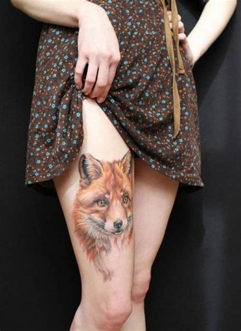 55 Gorgeous Thigh Tattoos -DesignBump