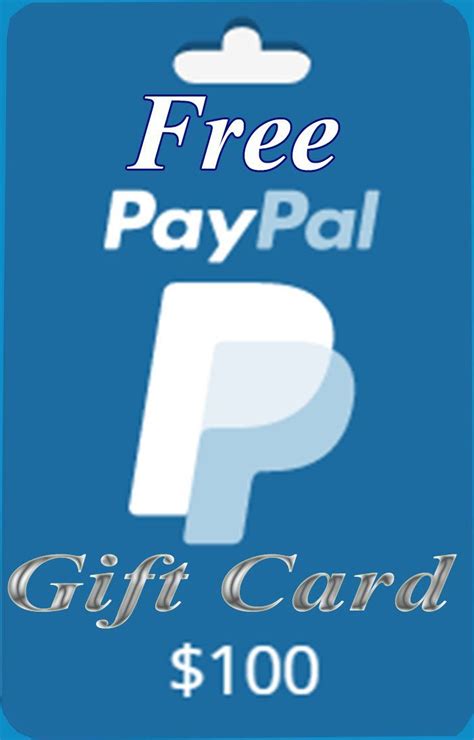 Currently these gift cards are 15% off but stack on the 10% ebay uk discount and you'll get 23.5% off. Free 100 dollar #PayPal gift card code - Free 100 dollar ...