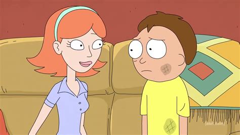 Rick And Morty Season Morty And Jessica Kiss Youtube