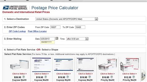 Try this site where you can compare quotes: USPS Postal Price Calculator - YouTube
