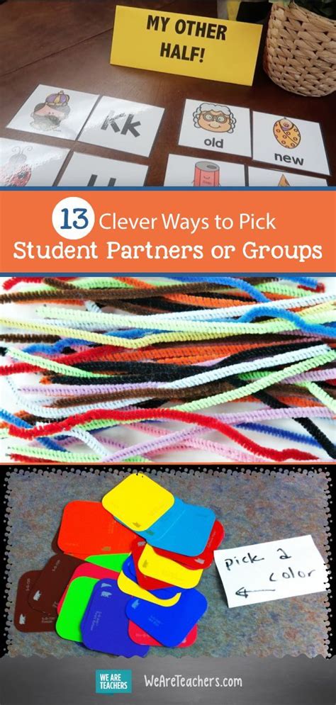13 Clever Ways To Pick Student Partners Or Groups Grouping Students