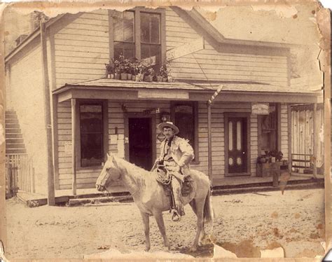 1800s Cowboy I Like The Flower Pots On The Roof Of The Porch With