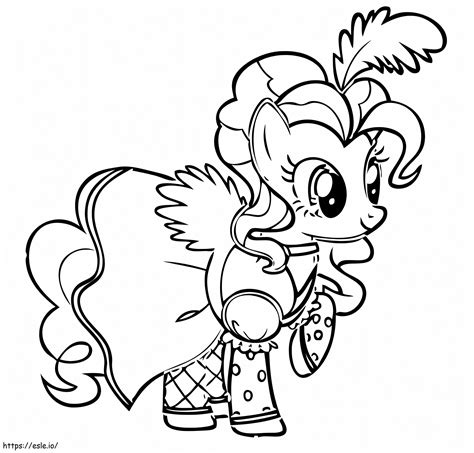 Awesome Pinkie Pie Coloring Page