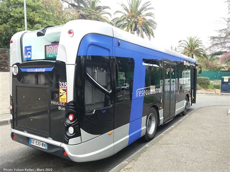 Autobus Heuliez Gx 137 Linium Du Reseau Mistral De Toulon