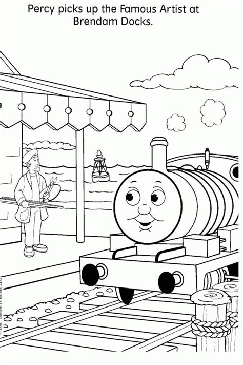 Gambar Thomas Mewarnai Gambar Mewarnai Thomas And Friends Pintar Mewarnai Moi Luv 4 U