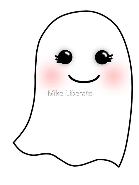 Horrifying Cute Ghost Girl By Jose Hernandez Redbubble
