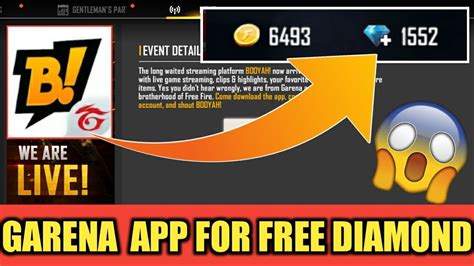 Use our latest #1 free fire diamonds generator tool to get instant diamonds into your account. Free Fire Official App For Free Diamonds 💎 | Booyah App ...
