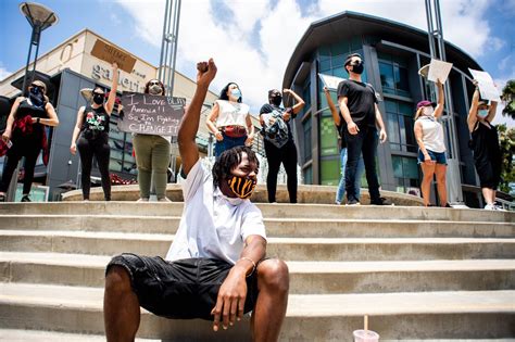 on the streets with photographers of black lives matter protests across the u s wsj