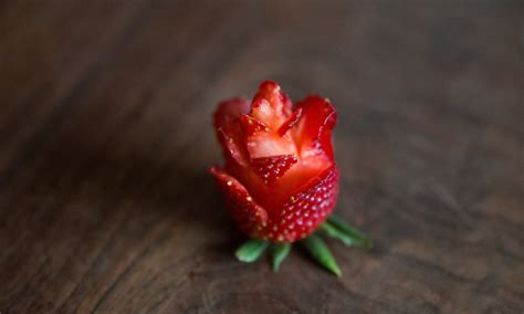 How To Make Strawberry Roses Myrecipes