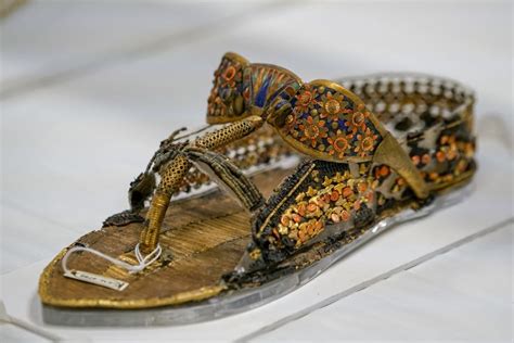 One Of A Pair Of Sandals From Tutankhamuns Tomb 4200x2801 Egypt