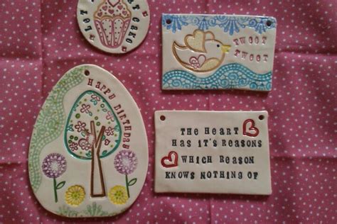 Ceramic Plaques Clay Projects Clay Studio Clay Creations