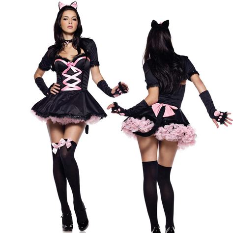 sexy cat costume sissy panty shop