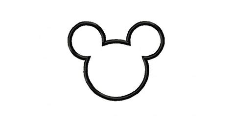 Mickey Mouse Outline Tattoo Mickey Mouse H Circle Tattoo Design