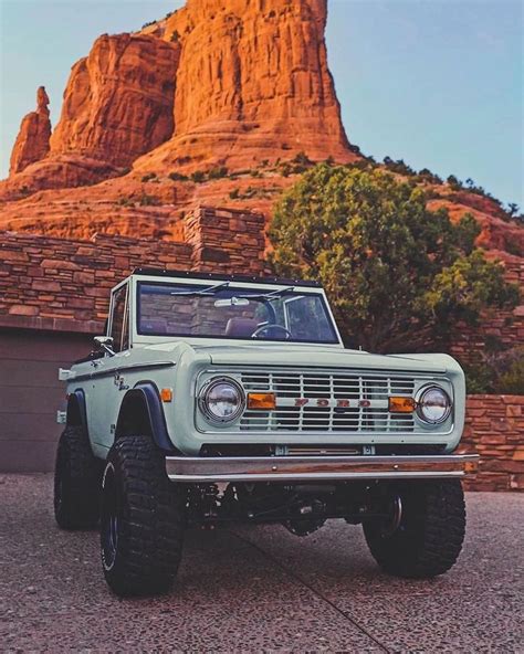 Ford Bronco Mint Green