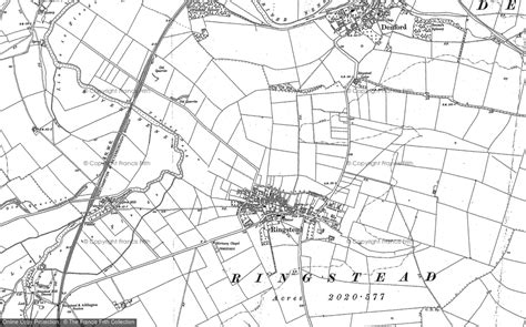 Old Maps Of Ringstead Northamptonshire Francis Frith