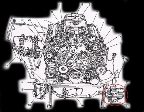 Long block engine by replace®. Computer Location Diagrams
