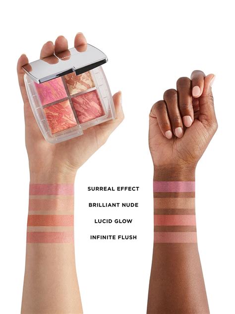 hourglass ambient lighting blush quad ghost ambient lighting ambient blush palette