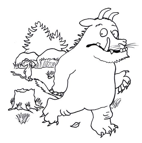 11 Intelligent Coloriage Gruffalo Images - COLORIAGE