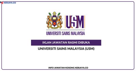 Universiti sains malaysia#institusi seni tanah air#sejarah seni di malaysia#sejarah seni di malaysia dan apresiasi seni visual#psv1054#pendidikan seni visual#art#ppismp semester 2#jan 2014#ipg kampus raja melewar#zoewcy. Jawatan Kosong Terkini Universiti Sains Malaysia (USM ...