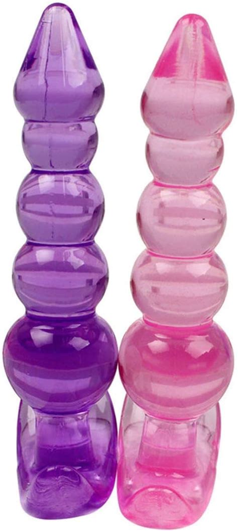 Fun Store Silicone Anal Plug Butt Plug Five Beads Anal Sex Toys For Women Men G