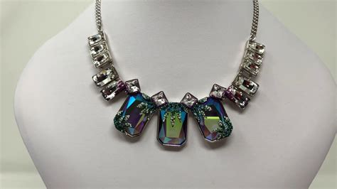 Swarovski Gisele Necklace Green Crystals Ref 5266287 Youtube