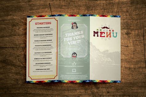 Qdoba mexican eats is a mexican restaurant and caterer offering customizable flavorful food. Mexican Food Menu Template By Luuqas Design ...