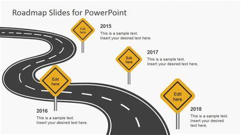Roadmap Powerpoint Template Free ~ Addictionary