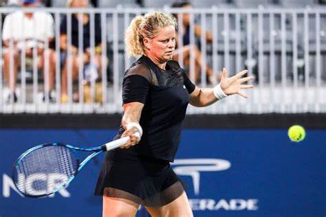 Tennis Clijsters Suffers First Round Exit In Latest Comeback Match