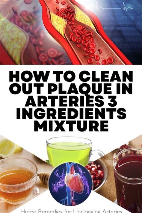 how to clean out plaque in arteries 3 ingredients mixture in 2023 healthy book ingredients