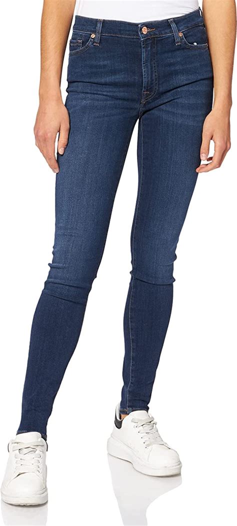 7 For All Mankind Women S Hw Skinny Jeans Amazon Co Uk Clothing