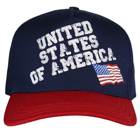 Usa Made Patriotic Usa Flag Caps