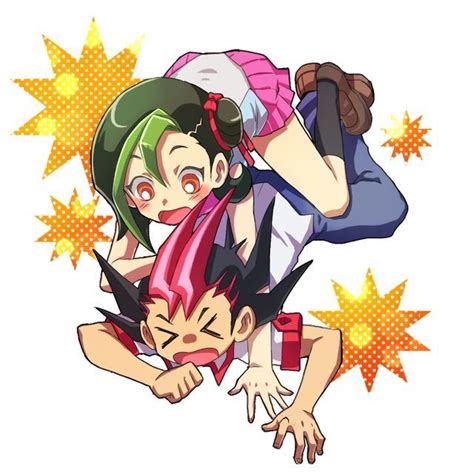 Kotori Mizuki And Yuma Tsukumo ⭐️ Yugioh Zexal Yugioh Anime Anime