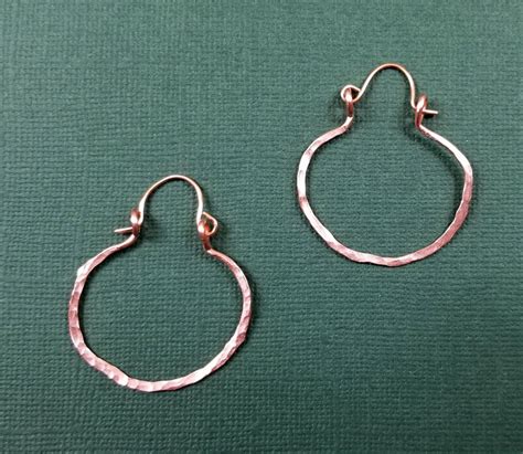 How To Make Hoop Earrings With Wire Moms And Crafters